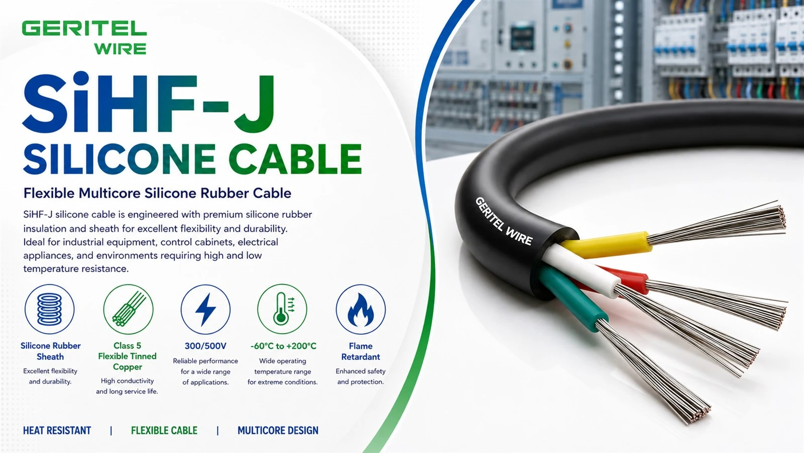 silicone control cable for foundries silicone control cable for foundries